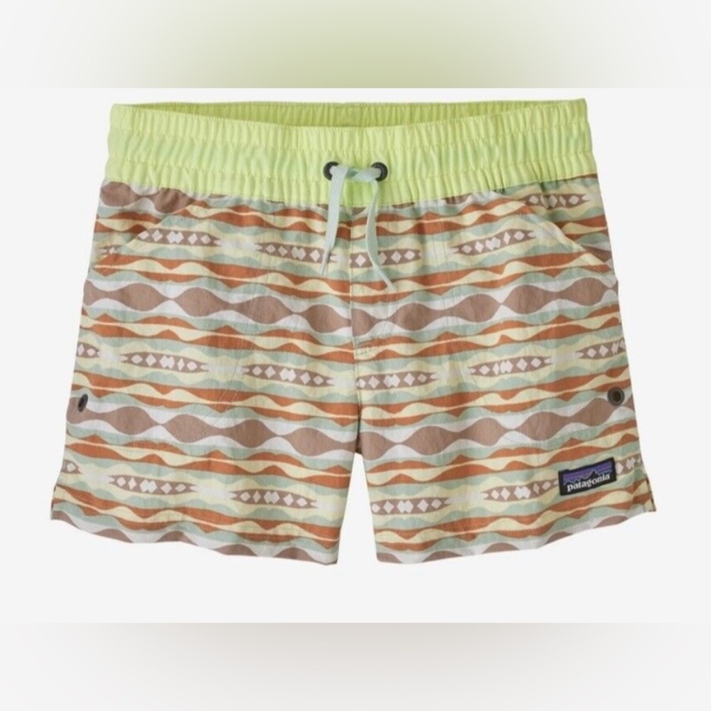 Patagonia Costa Rica Baggies Girl’s‎ L Shorts NWT *** Wind/Water Resis…